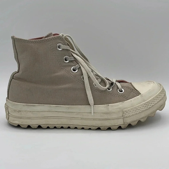 Converse Chuck Taylor All Star Lift Ripple High Tops, beige - Picture 6 of 11